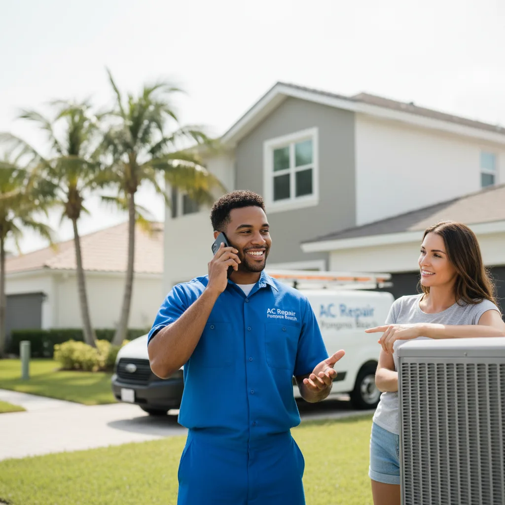 AC Repair Pompano Beach customer support in Minier